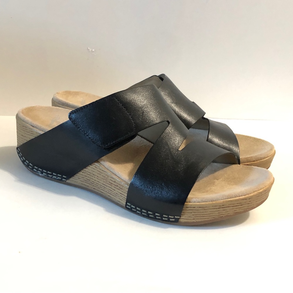 DANSKO Lace Burnished Calf Sandals